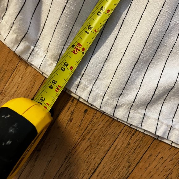 bagatelle size 4 white with black strips skirt - Picture 7 of 8